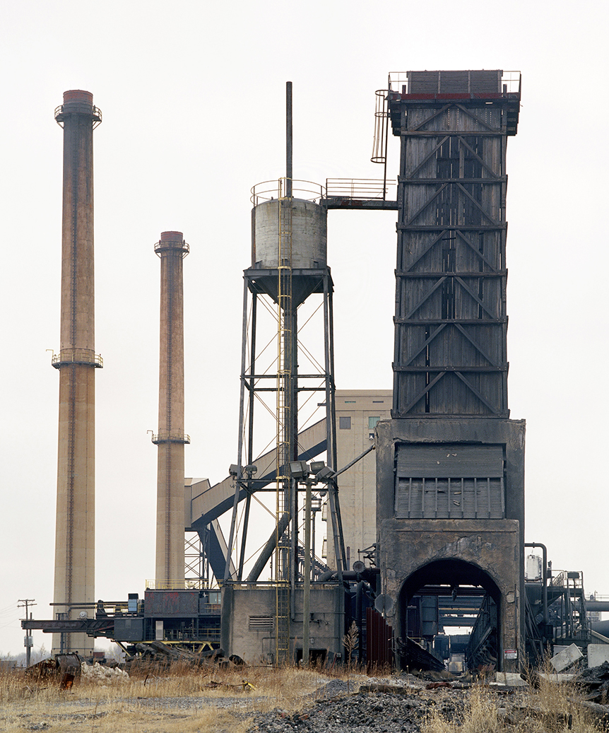 Lost steel acme coke chimneys